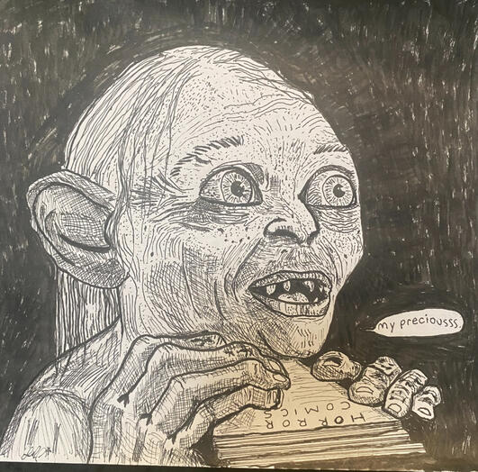Gollum by Luke Anthony Gollum by Luke Anthony